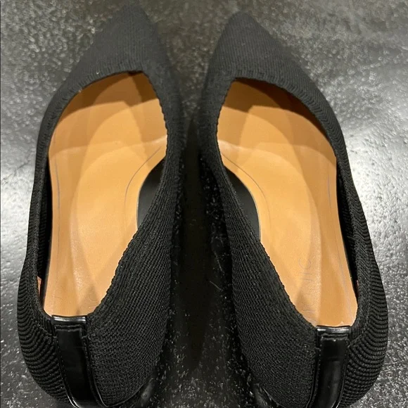 Vionic Dahlia Black Ballet Skimmer Flat Size 7.5 - Picture 10 of 15